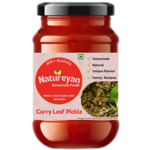 Curry Leaf Pickle , Homemade , 100% Natural Ingredients